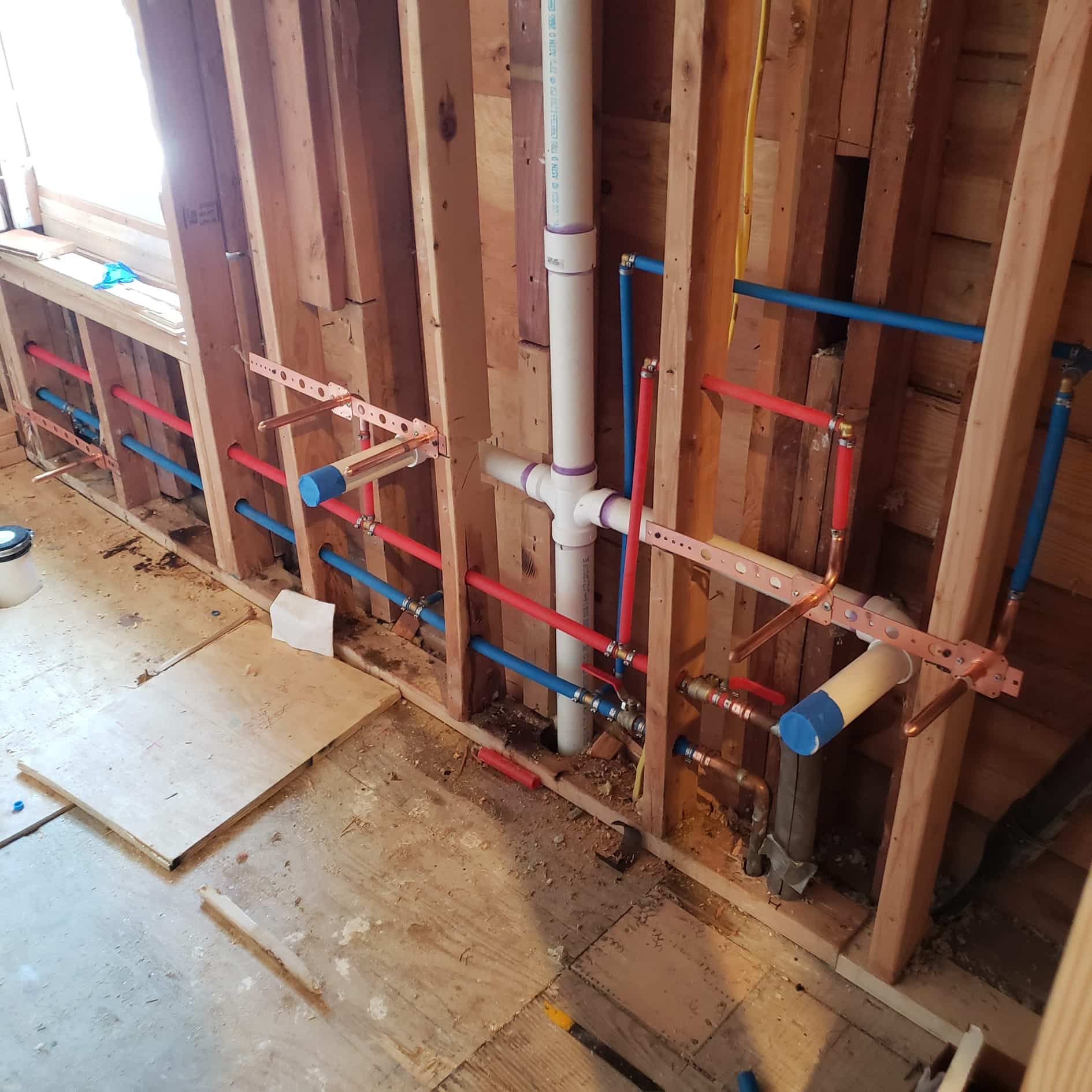 Piping installation inside in Rockville Centre, NY